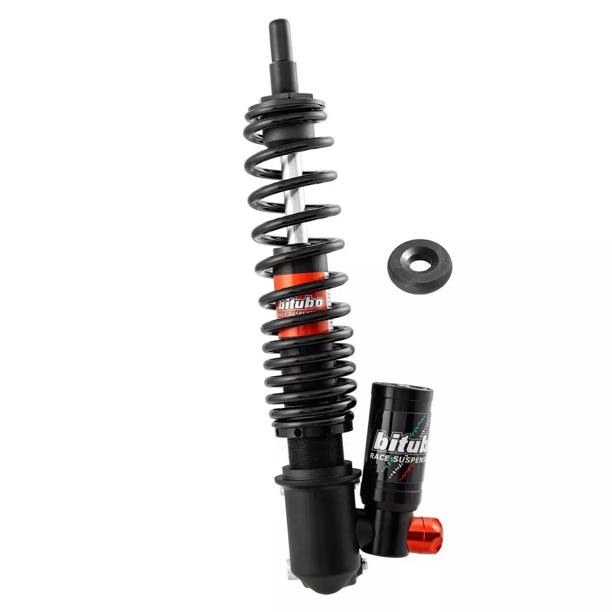 Bitubo Mev02 - Front Mono Shock - Black Spring [Adjustable: Preload, Compression] 1