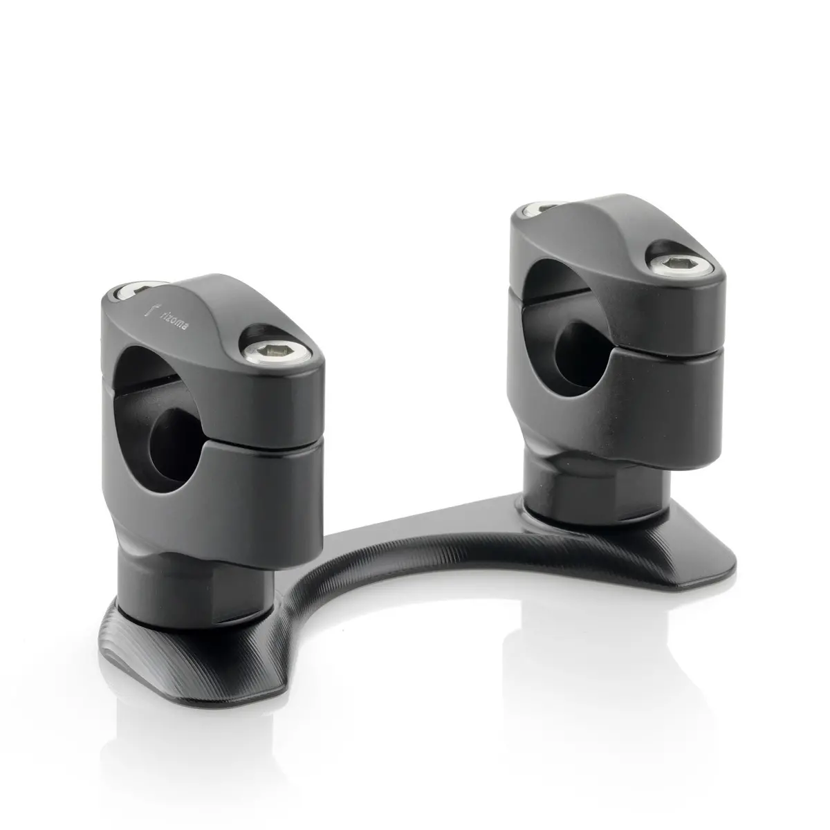 Rizoma Handlebar Riser Kit Black For Ducati Monster 821/1200 14-20 1