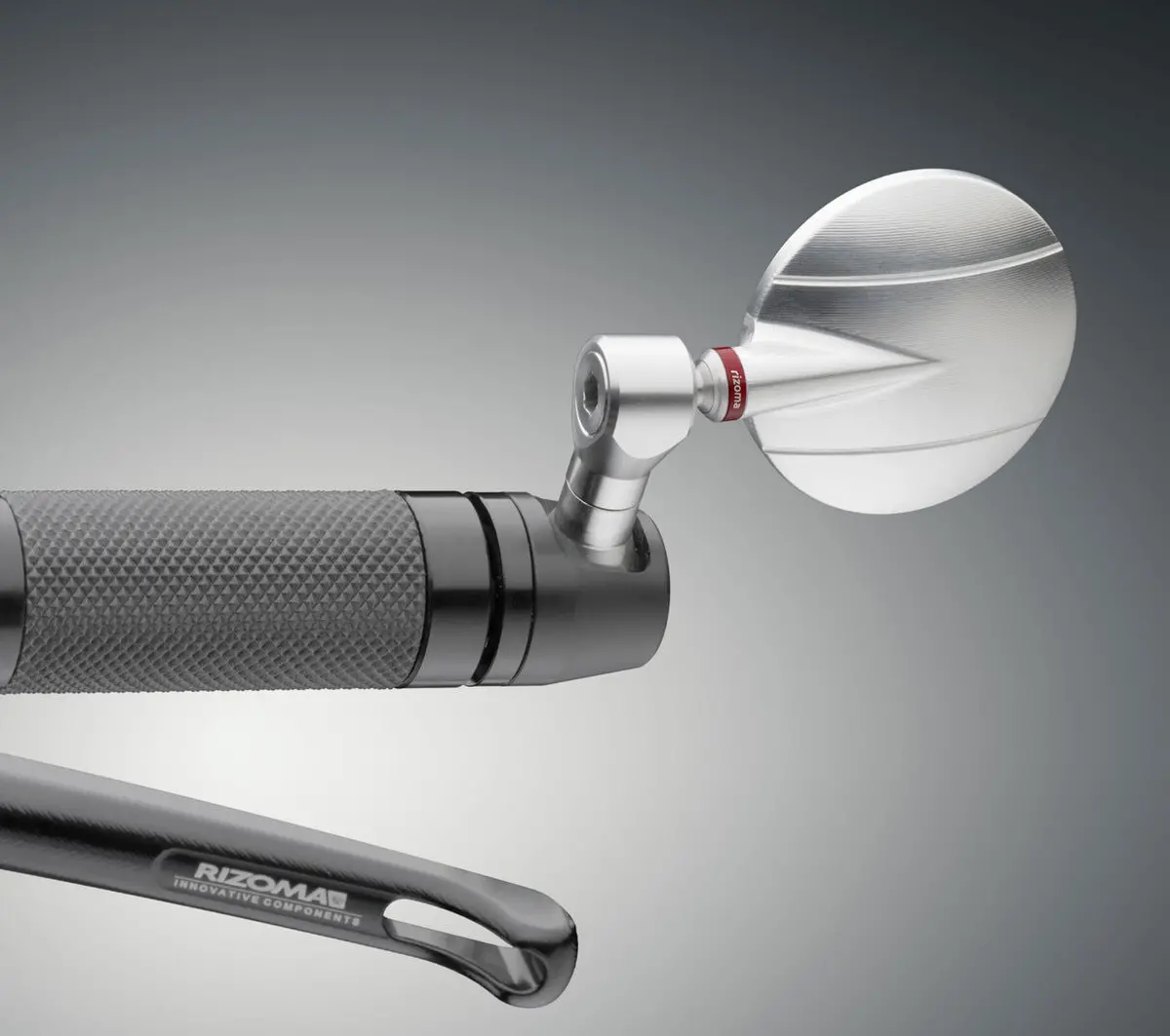 Rizoma Spy-R 57Mm Bar End Mirror Silver (Each) 1