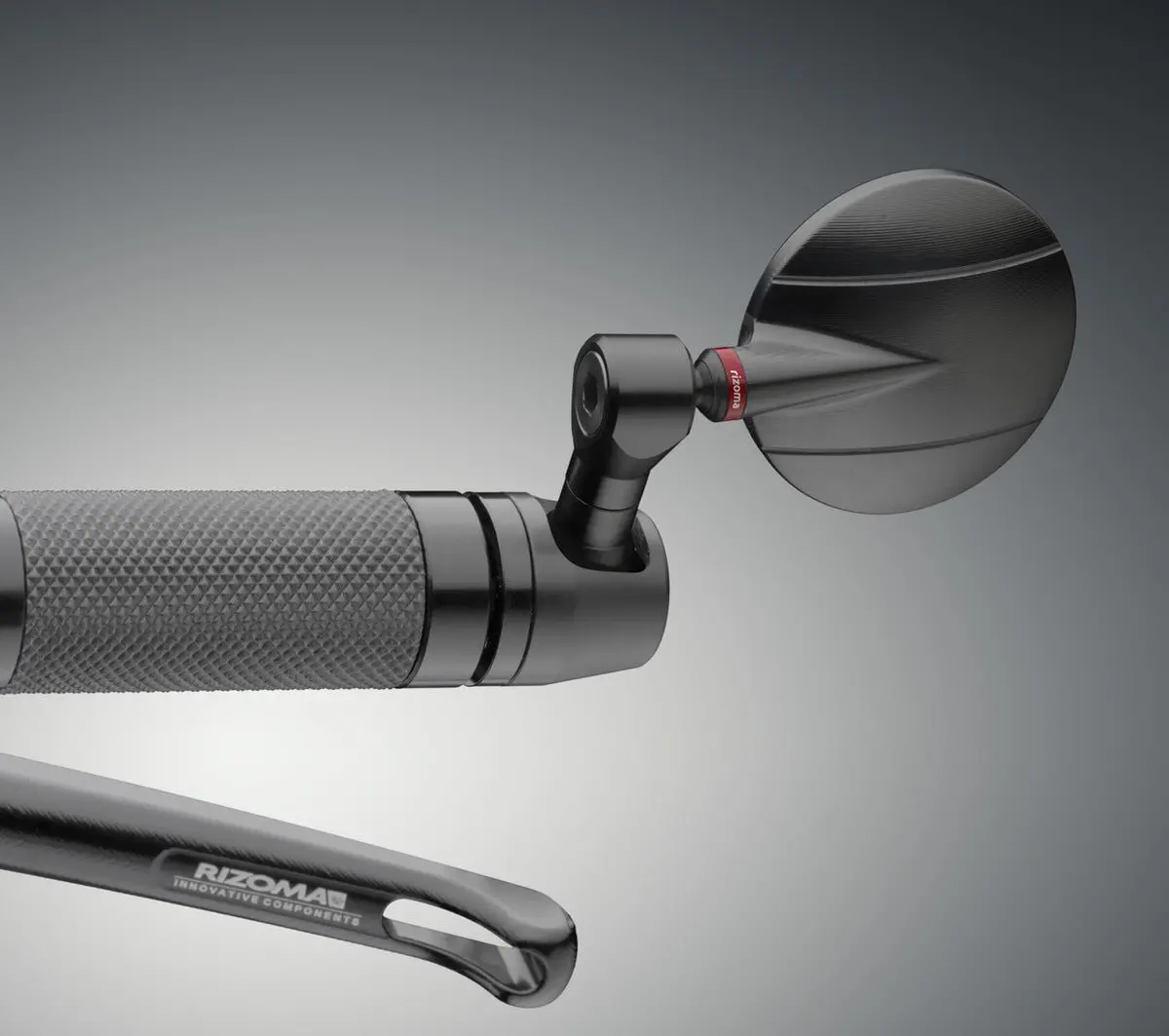 Rizoma Spy-R 57Mm Bar End Mirror Black (Each) 1