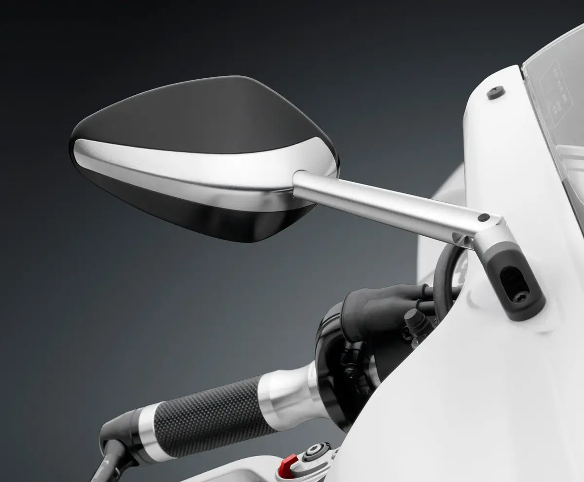 Rizoma Veloce Mirror Silver For Fairings (Each) 1