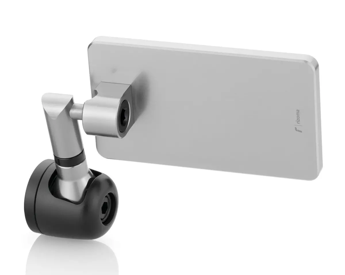 Rizoma Quatuam Bar End Mirror Silver (Each) 1