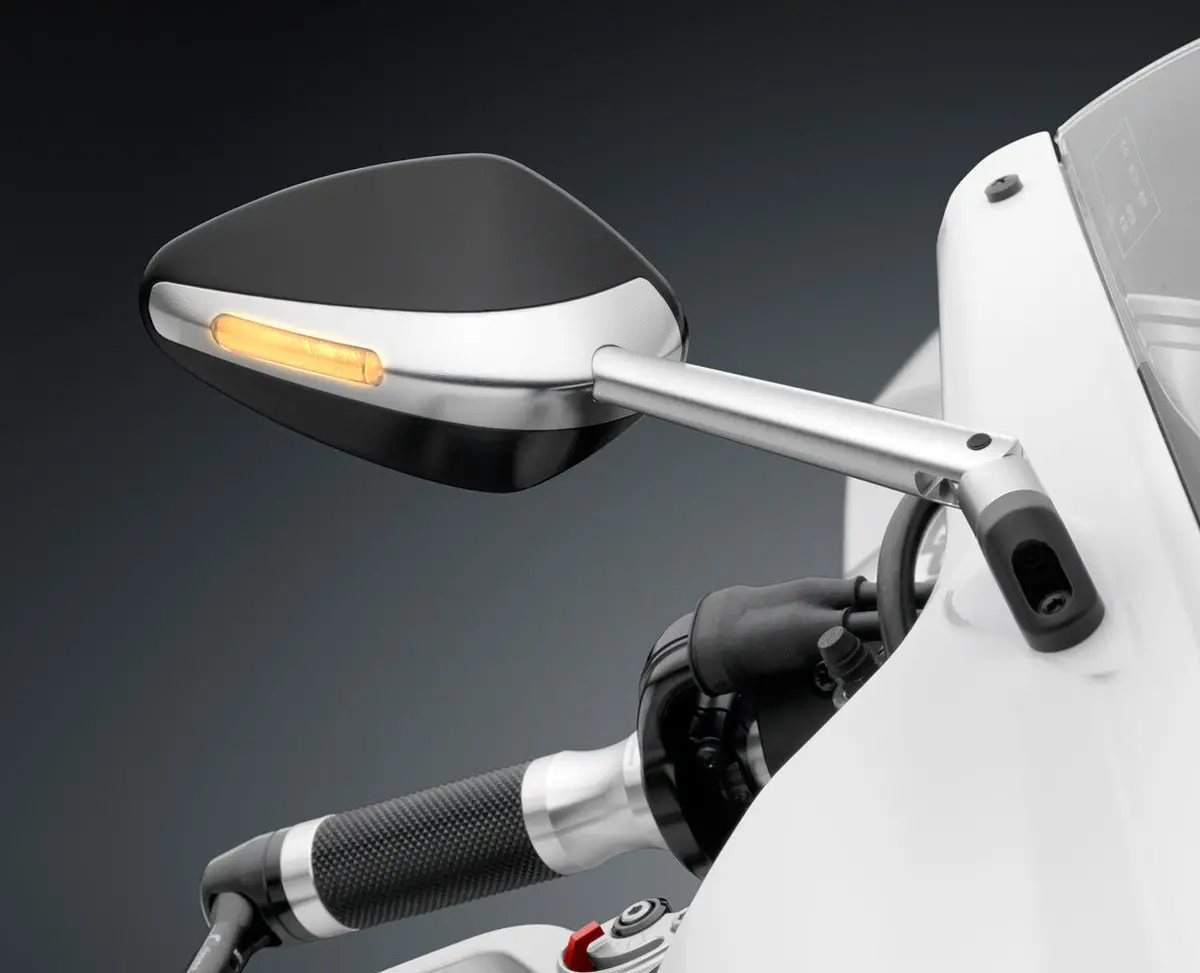 Rizoma Veloce L Sport Mirror Silver For Fairings (Each) 1