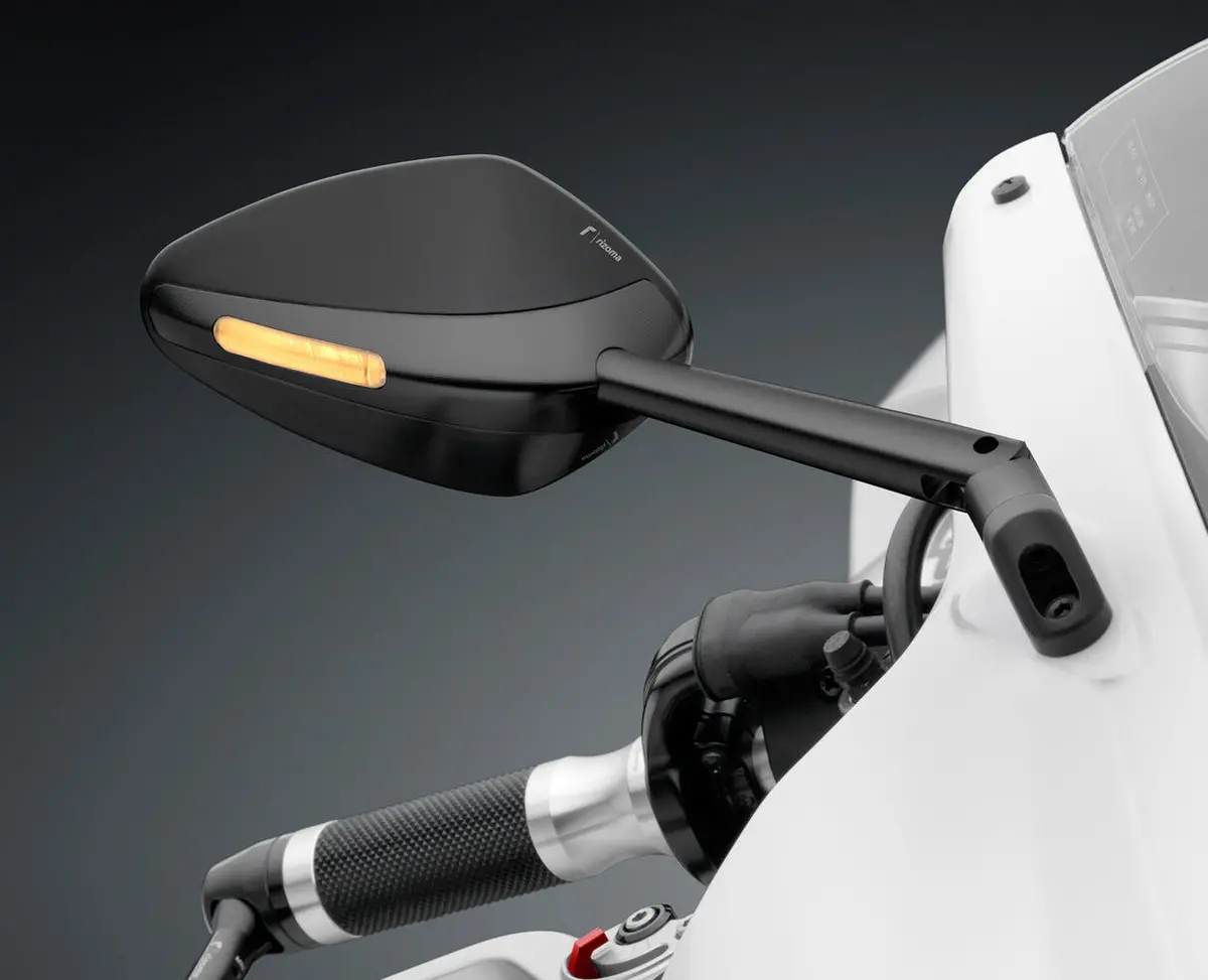 Rizoma Veloce L Sport Mirror Black For Fairings (Each) 1