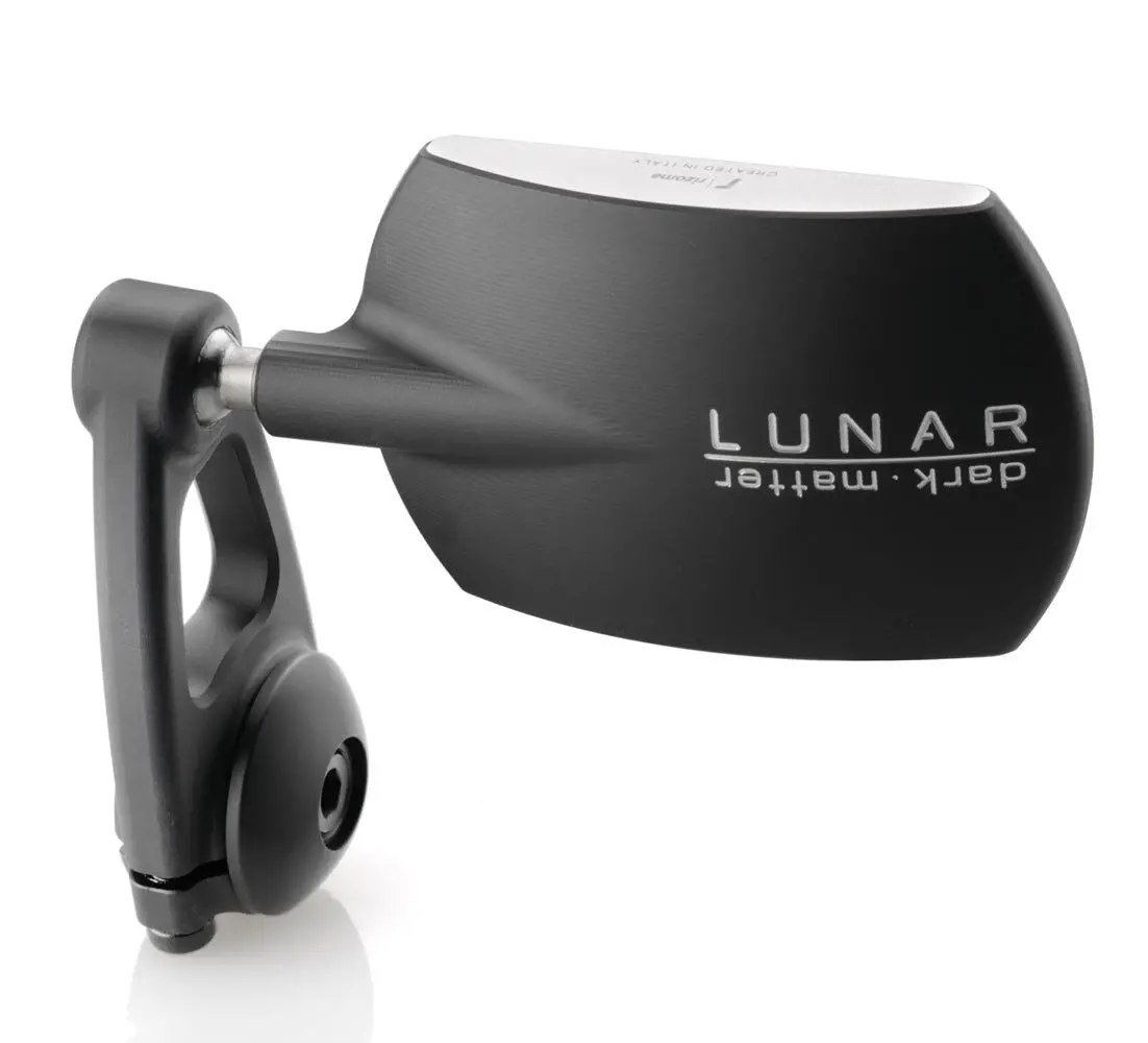 Rizoma Lunar Bar End Mirror Black (Each) 1