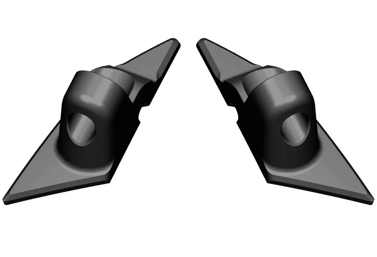 Rizoma Sport Mount L Mirror Adapter Black For Ducati Panigale V4/V4 S/V4 Speciale 18-20 1