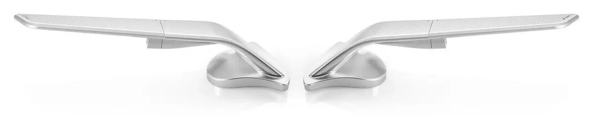Rizoma Stealth Mirrors Silver For Yamaha R1 20-21 1