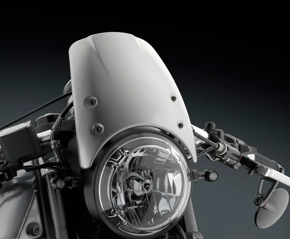 Rizoma Headlight Fairing Silver For Ducati Scrambler/Triumph Street Twin 1