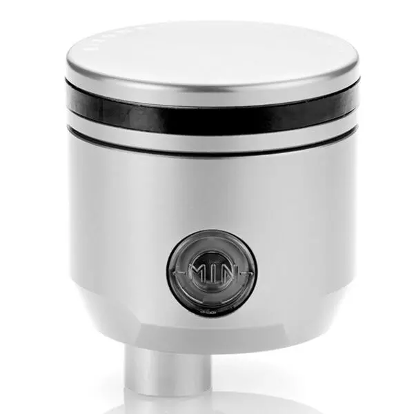 Rizoma Piston Brake Fluid Reservoir 35Ml Silver For Honda Cb1000r 08-16/Cb1000r Abs 09-16/Kawasaki Some Models 1