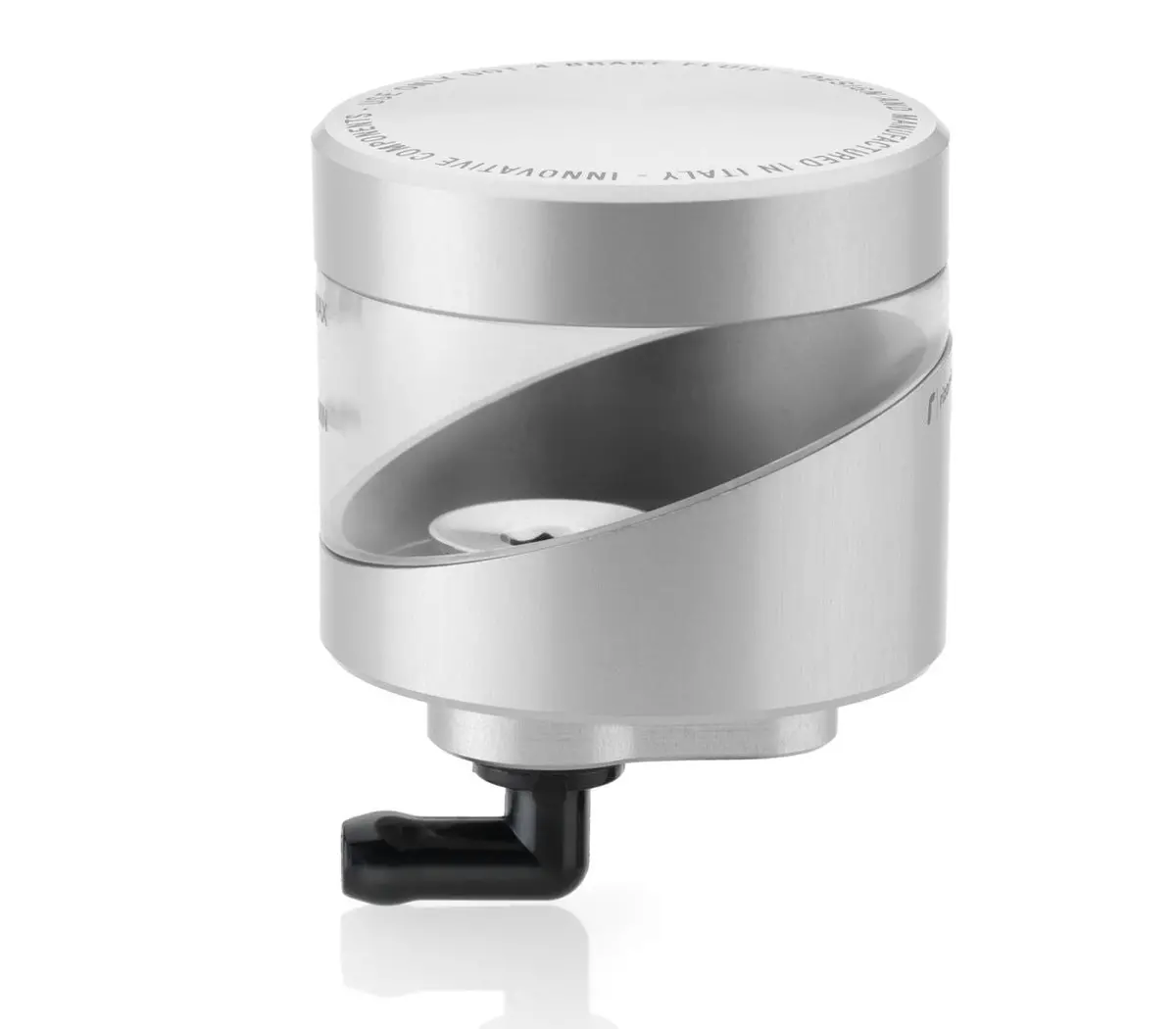 Rizoma Wave Clutch Fluid Reservoir Silver For Aprilia/Bmw/Ducati/Harley-Davidson/Honda/Husqvarna/Kawasaki/Ktm/Mv Agusta/Suzuki/Triumph/Yamaha 1