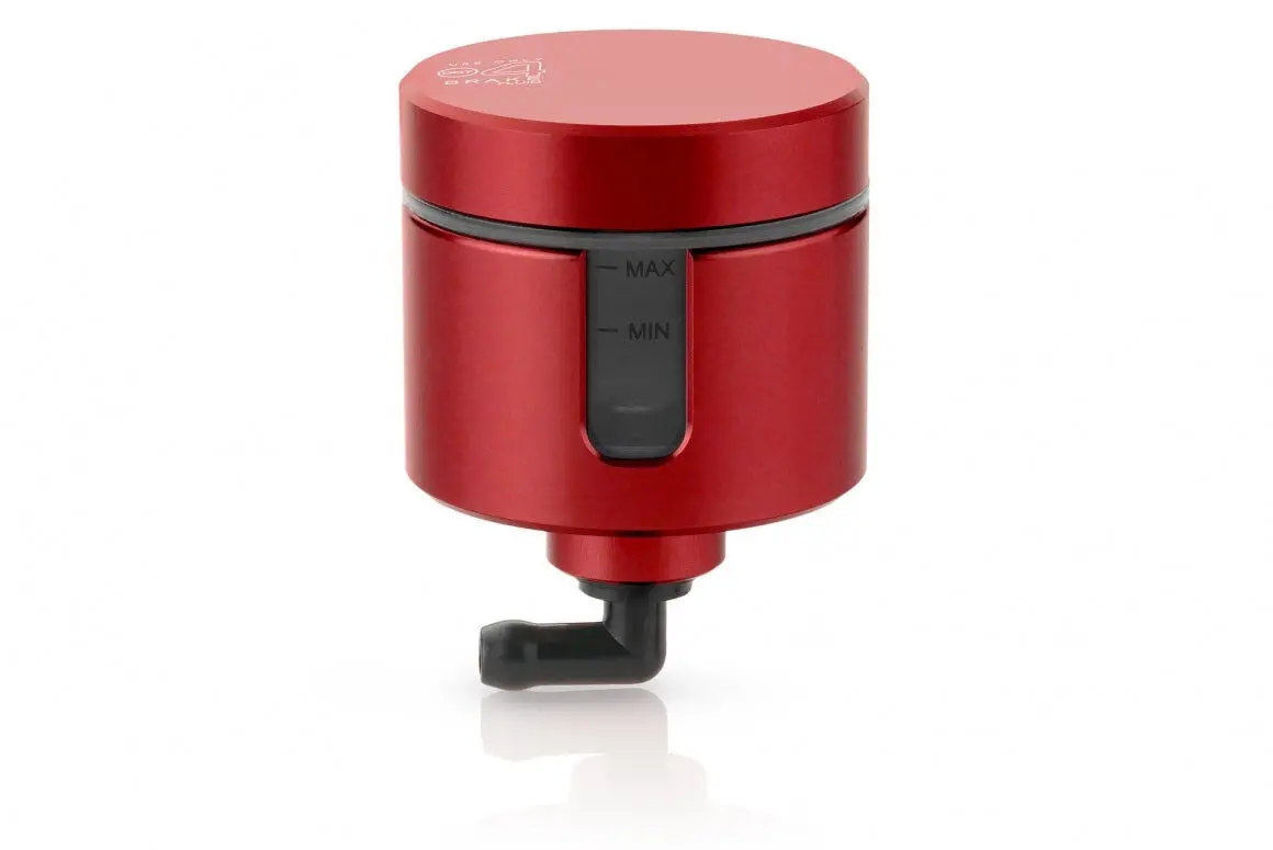 Rizoma Notch Front Brake Fluid Reservoir Red 1