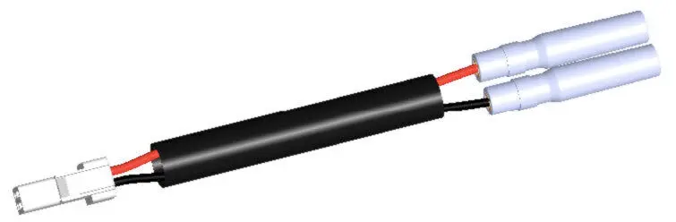 Rizoma Marker Light & Veloce L Mirror Cable Kit For Most Ducati Models/Husqvarna Svartpilen 401/Ktm Some Models/Mv Agusta Models 1