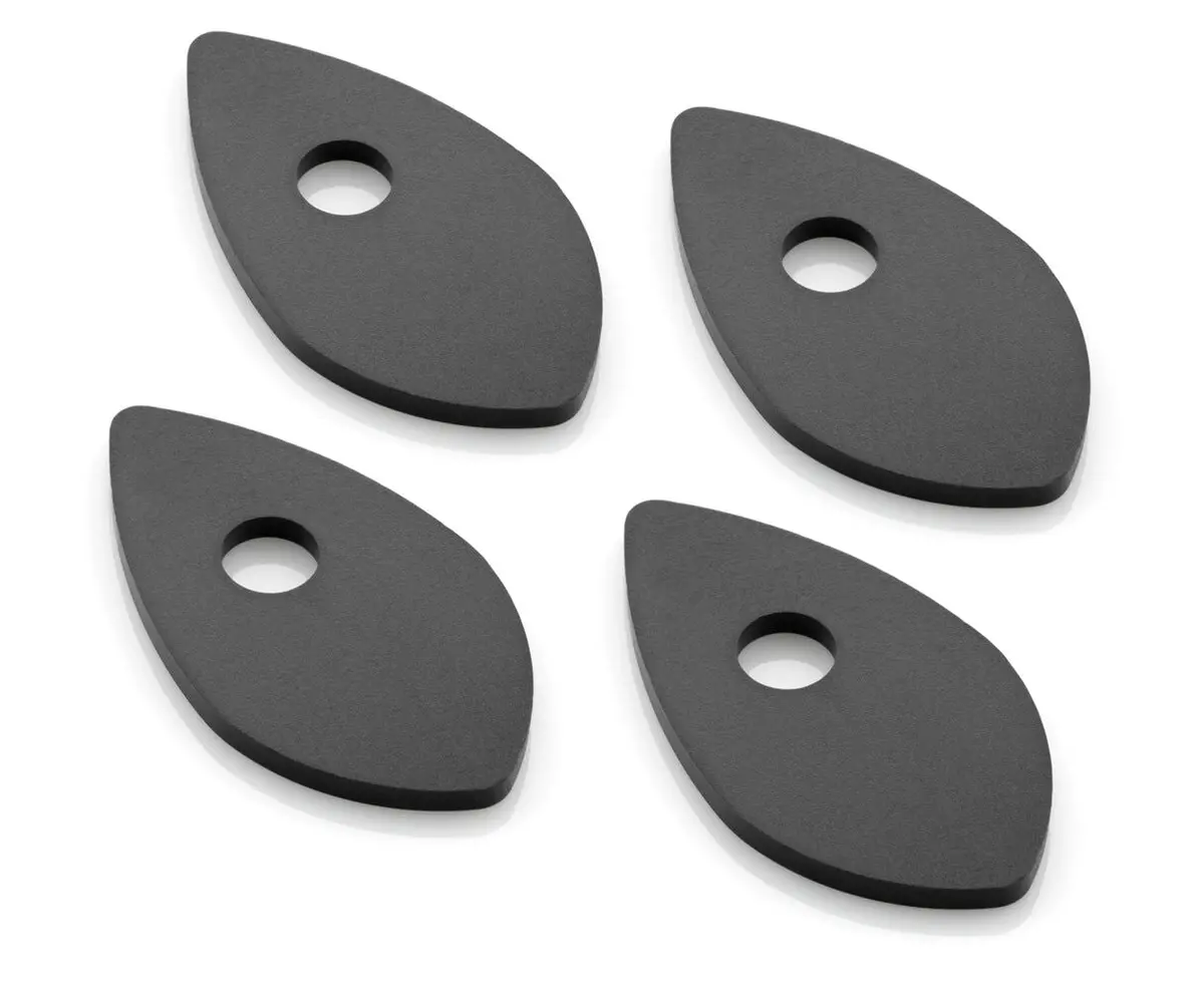 Rizoma Marker Light Adapters Black For Ducati Some Models/Kawasaki Er-6N/6F/Mv Agusta F3 675/Honda Cb 650 F 1