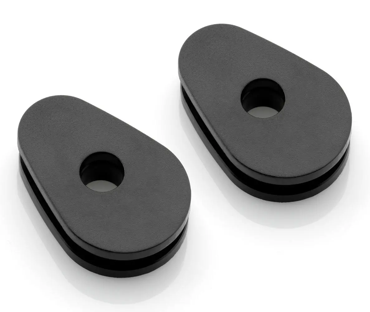Rizoma Marker Light Adapters Black For Yamaha Xjr 1300 15-20/Mt-07/Mt-09 Tracer/Mt-09 Tracer Gt/Mt-09/T-Max 530 Sx/Dx 1