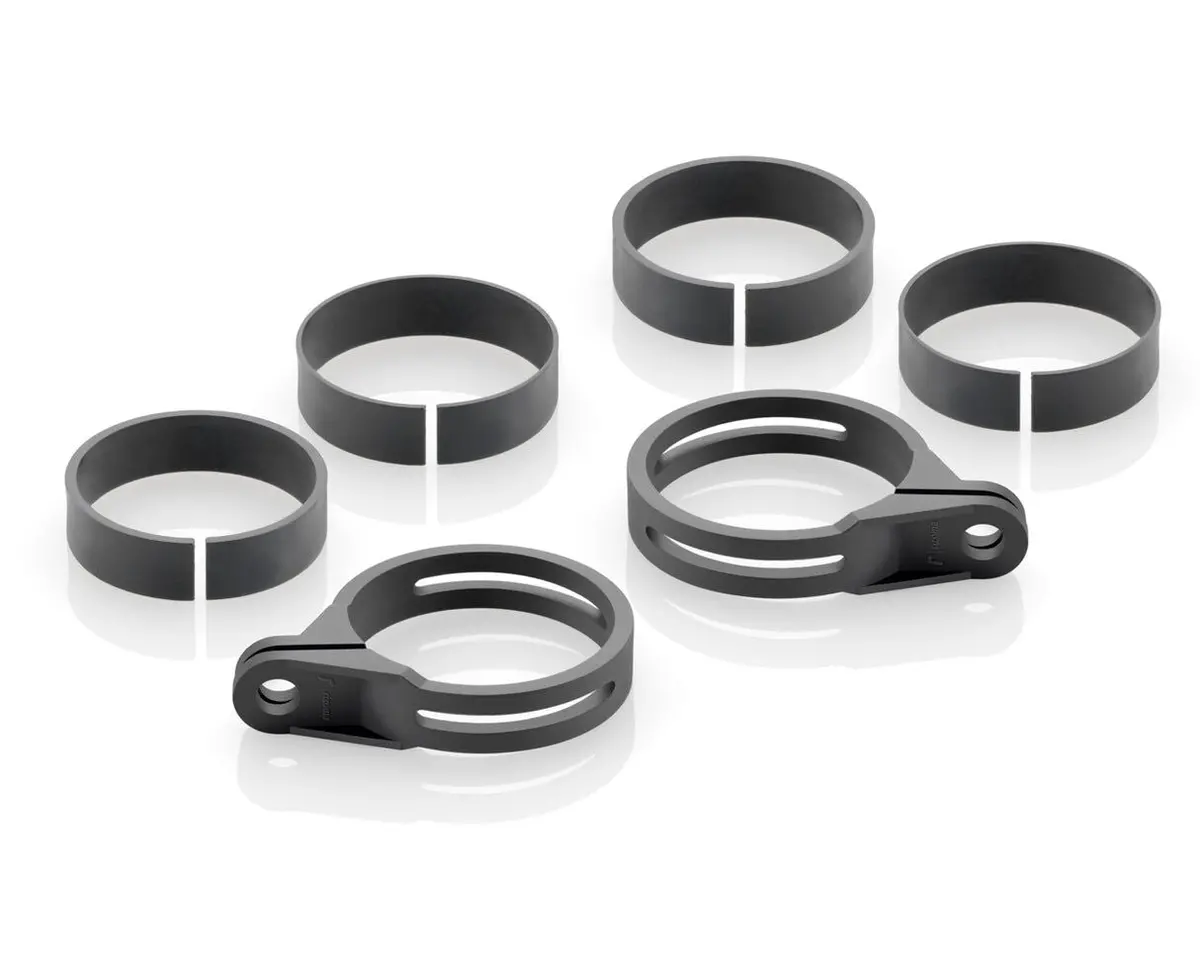 Rizoma Indicator Mounting Adapters Black For Ducati Monster 797/Monster 821/Monster 1200/1200 S/Honda Cb1000r Neo Sport Cafe 1