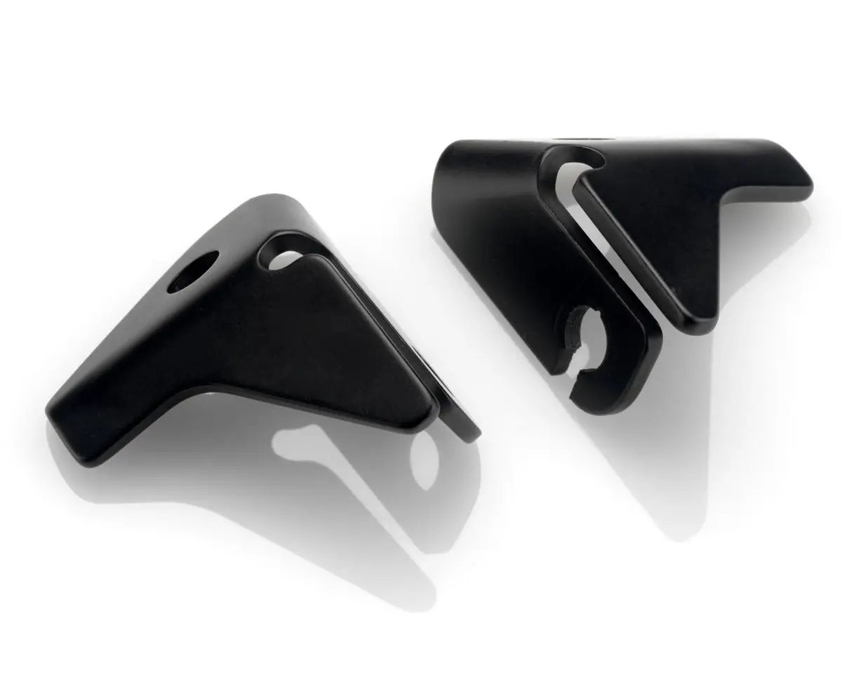 Rizoma Indicator Mounting Adapters Black For Sguardo Marker Lights 1