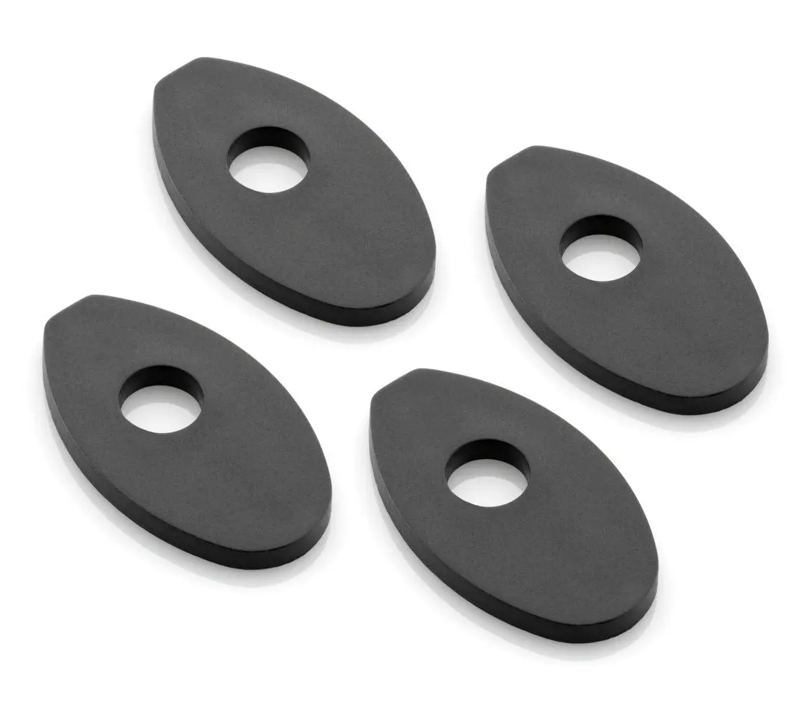 Rizoma Indicator Mounting Adapters Black For Mv Agusta Brutale 675/Brutale 800/Brutale Dragster 800 1