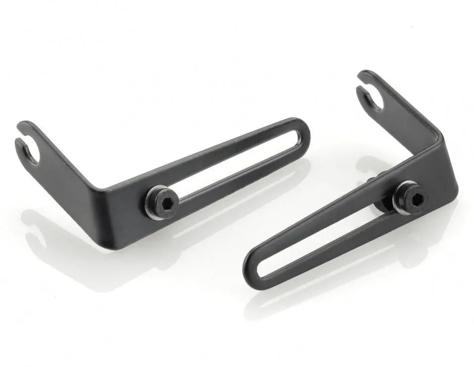 Rizoma Indicator Mounting Adapters Black For Ducati Hypermotard Sp/Hypermotard/Hyperstrada 1