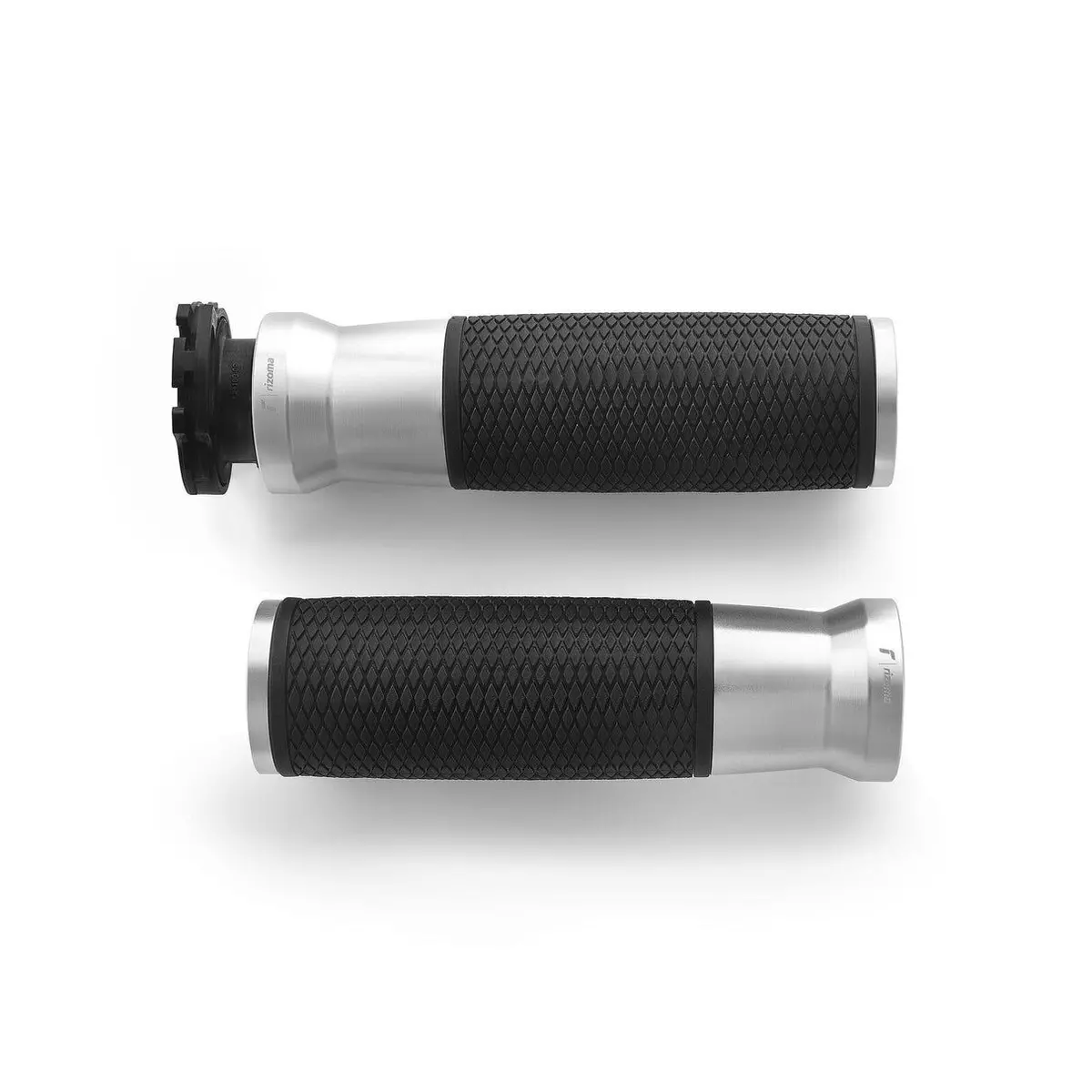 Rizoma Urlo Grips Silver For 7/8" Handlebars 1