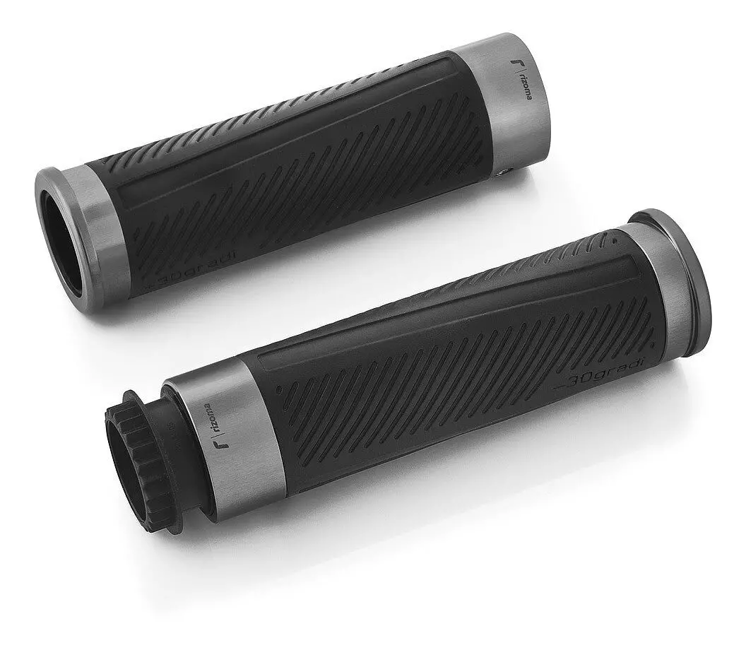 Rizoma 30 Gradi Grips Grey For 7/8" Handlebars 1