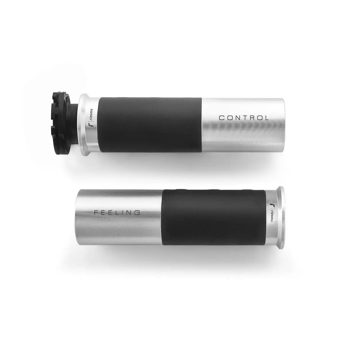 Rizoma Icon Grips Silver Anodized (22 Mm) 1