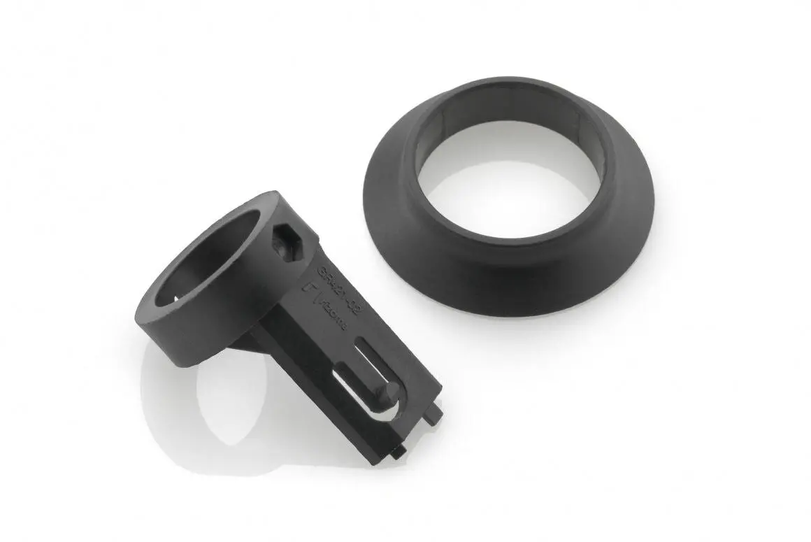Rizoma Legend/Urlo/Sport Grips Adaptor Black For Bmw R Ninet/Pure/Racer/Urban G/S/Scrambler 14-20 1