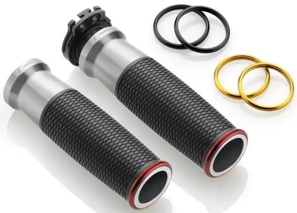 Rizoma Urlo Ride By Wire Grips Silver For Some Ducati Models 1