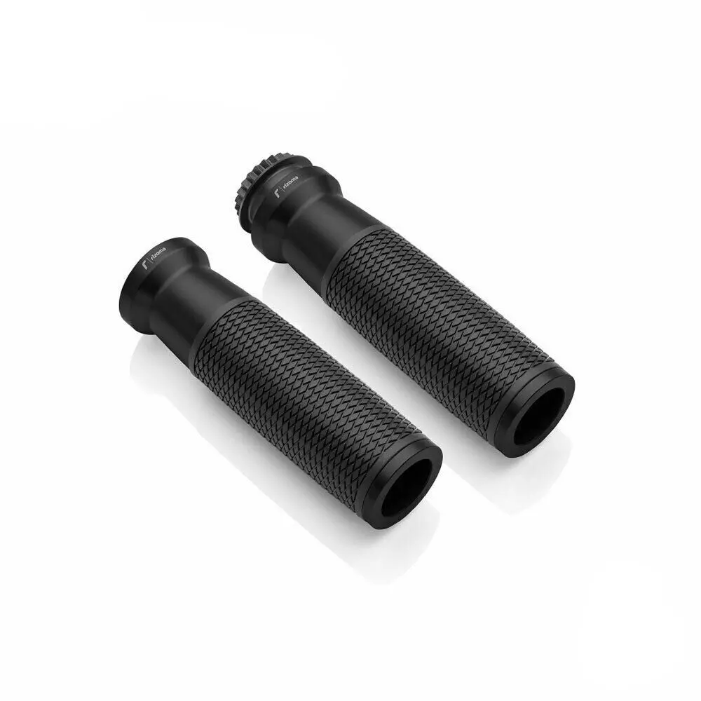 Rizoma Urlo Ride By Wire Grips Black For Some Ducati Models/Triumph Street Twin 900/Thruxton R 16-20/Speed Triple 1050 R/S 1