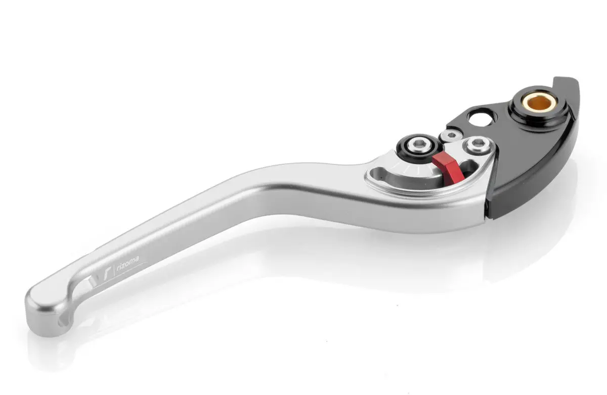 Rizoma Rrc Brake Lever Silver For Aprilia Rsv4/Ducati Most Models/Kawasaki Ninja 1000 Zx-10R/Triumph Some Models 1