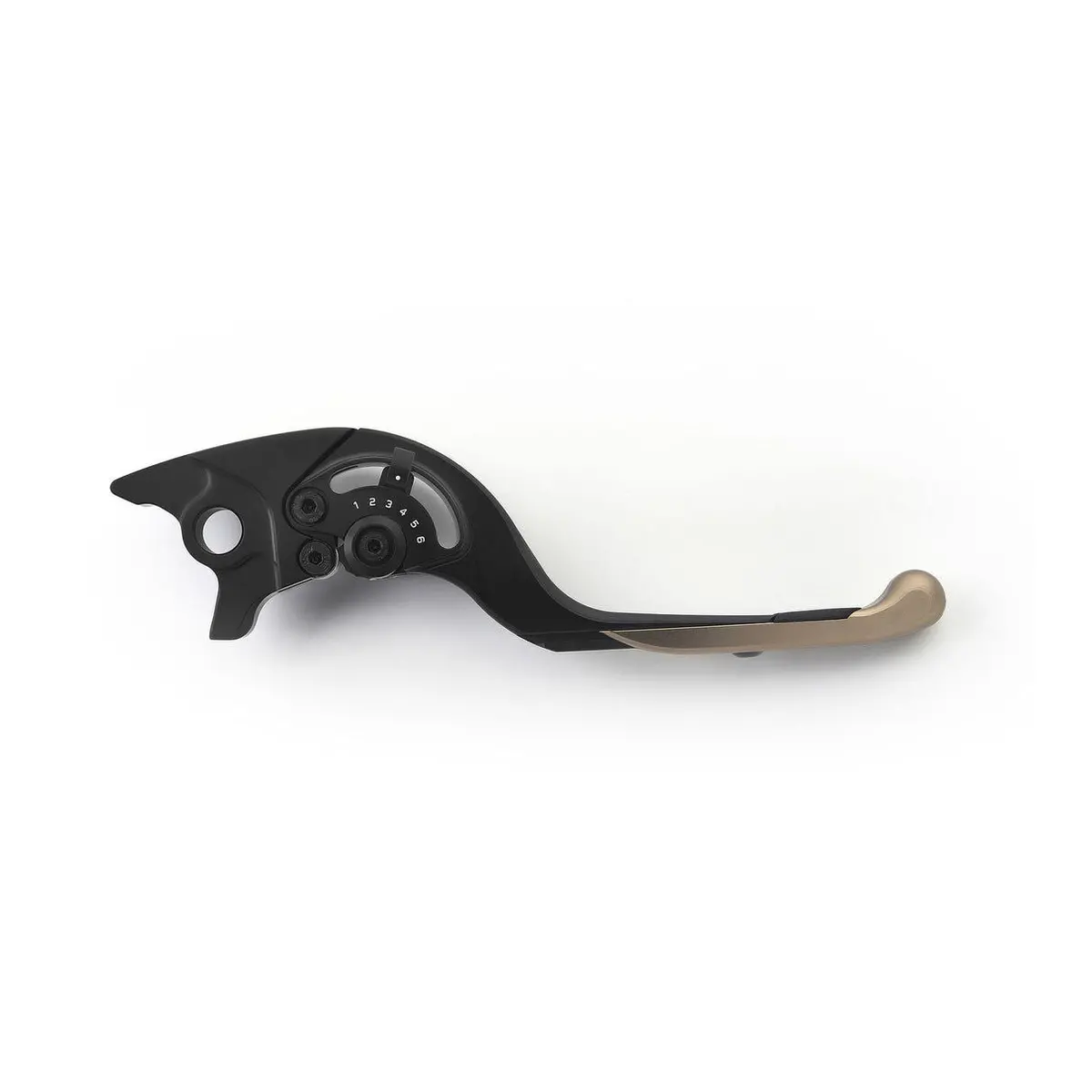 Rizoma Adjustable Plus Brake Lever Bronze/Black For Honda/Kawasaki/Triumph Models 1