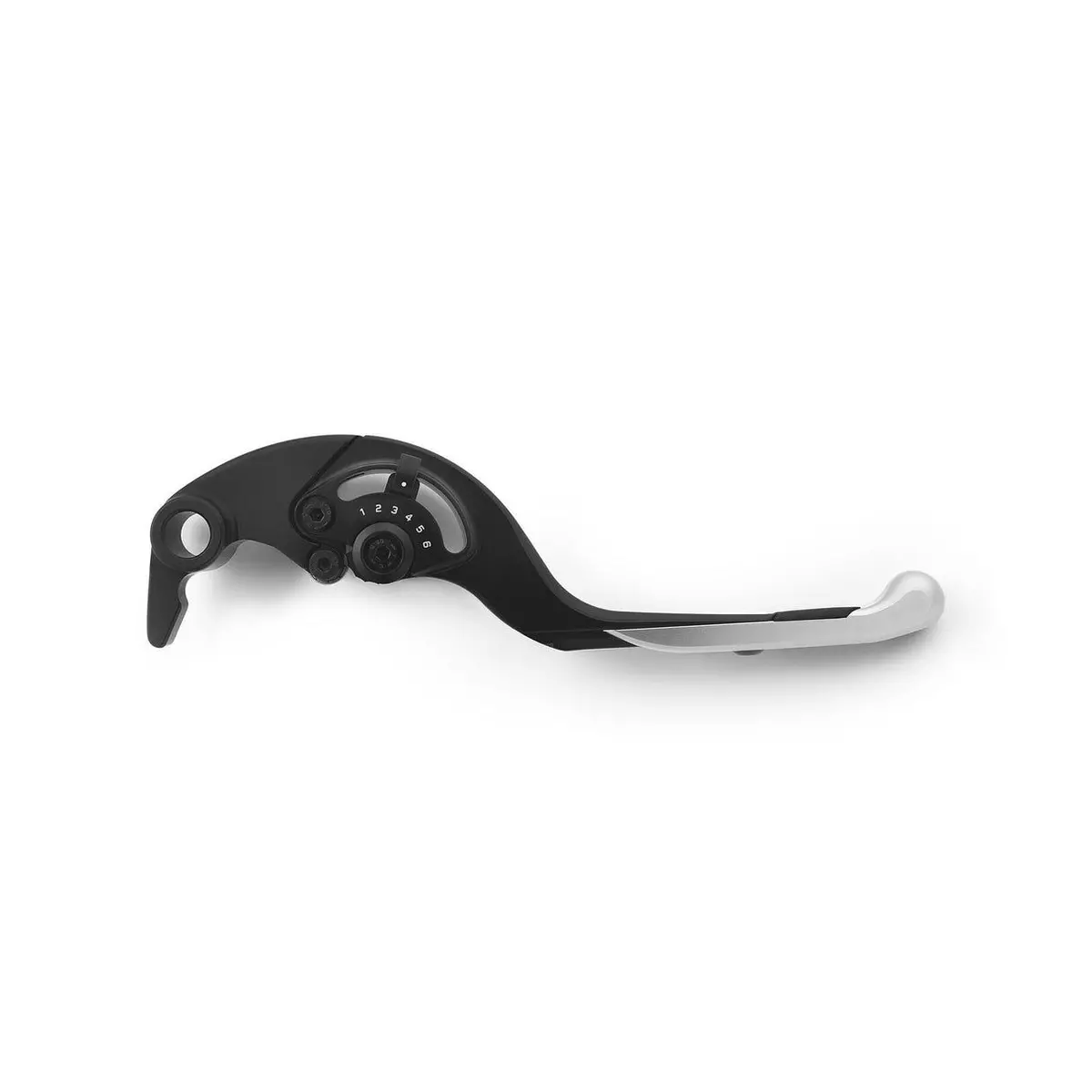 Rizoma Adjustable Plus Brake Lever Silver/Black For Yamaha R1 15-21/R1m 15-21/R1s 16-18/R6 17-20 1