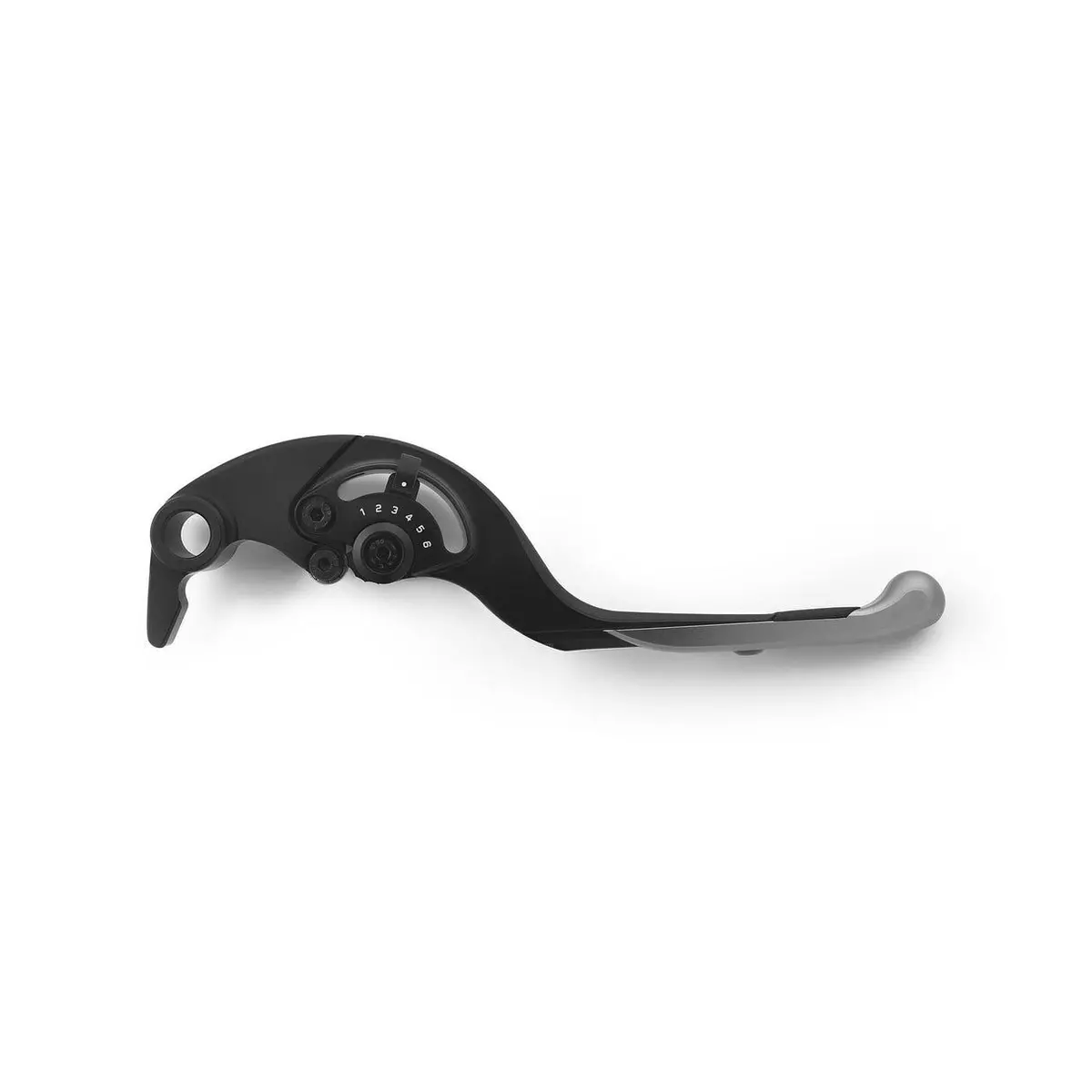 Rizoma Adjustable Plus Brake Lever Grey/Black For Aprilia/Ducati/Kawasaki/Triumph Models 1