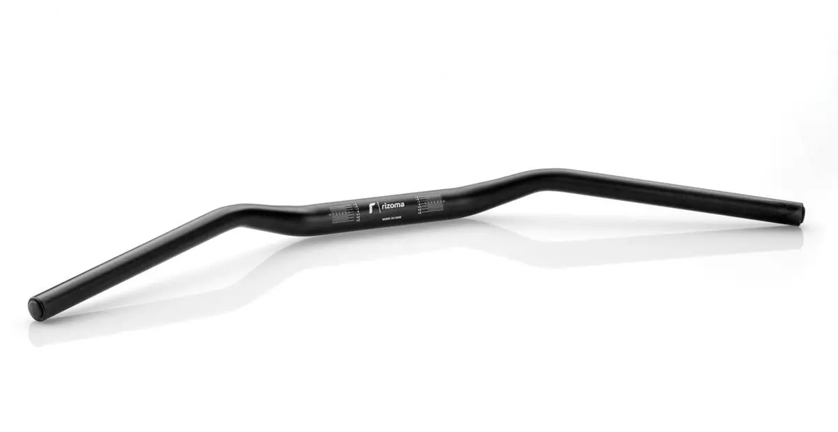 Rizoma Conical Aluminium 22Mm X 28.5Mm X 740Mm X 50Mm Handlebar Black 1