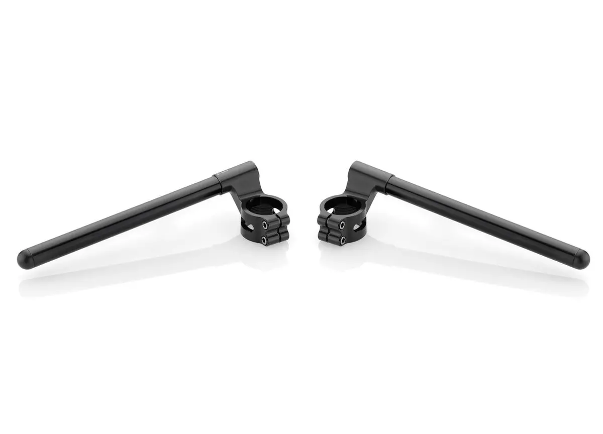 Rizoma Clip-On Bars Kit Black For Ducati Scrambler 800 15-20/Sixty2 16-20 1