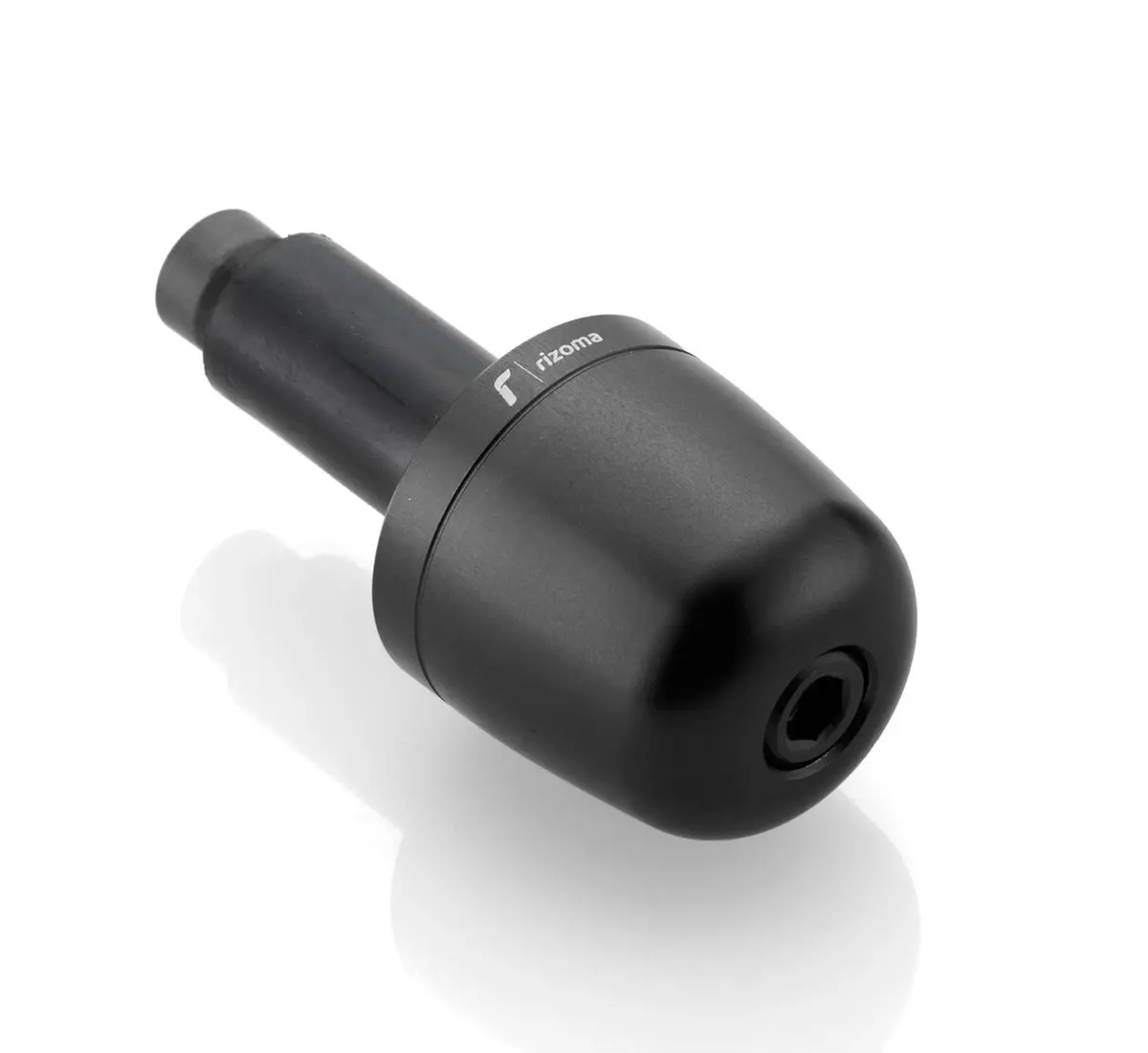 Rizoma Conical Bar End Black For Kawasaki Z300/Ninja 300 15-20/Triumph Bonneville T120 16-20 1