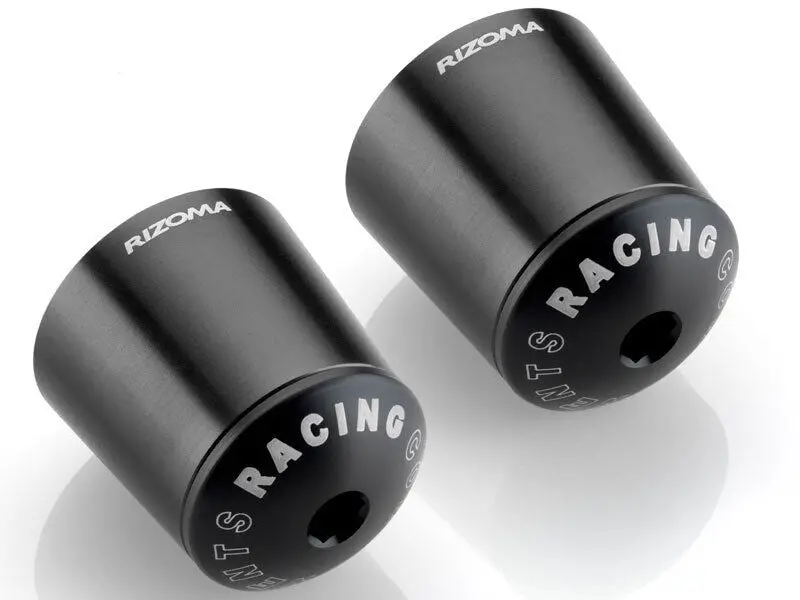 Rizoma Series 510 Conical Bar Ends Black For Kawasaki Z300/Ninja 300 17-20/Z900 17-20 1