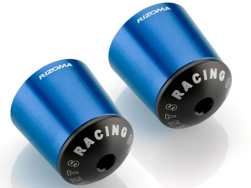 Rizoma Series 510 Conical Bar Ends Blue For Kawasaki Z300/Ninja 300 17-20/Z900 17-20 1