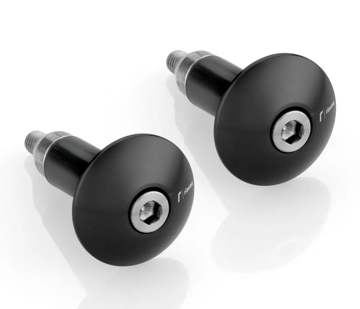 Rizoma Series 531 Bar Ends Black For 22Mm Handlebars 1