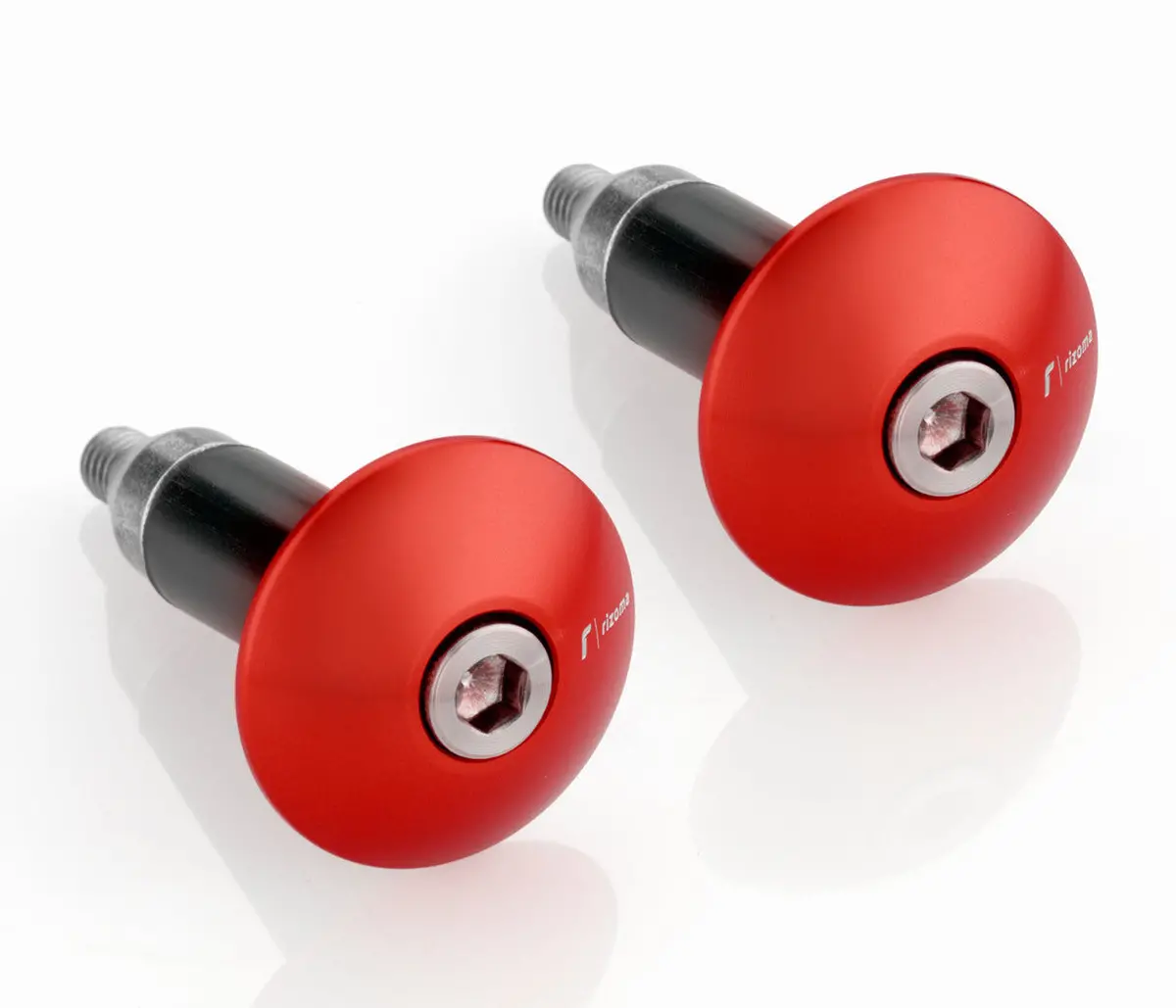 Rizoma Series 531 Bar Ends Red For 22Mm Handlebars 1