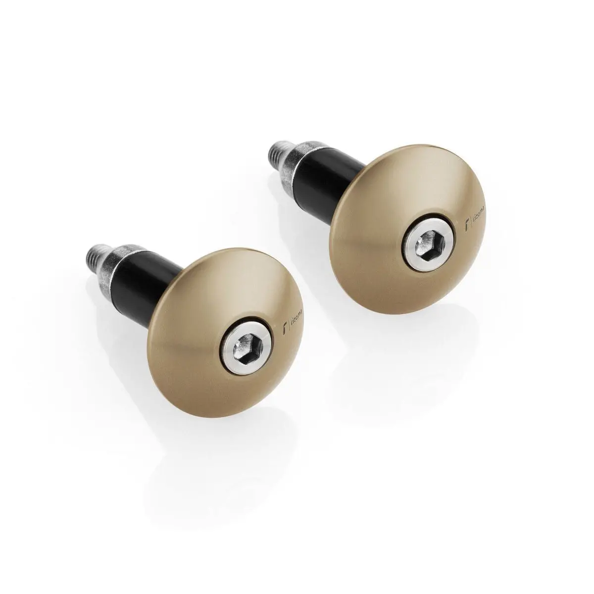 Rizoma Bar Ends Bronze For 22 Mm Outside Diameter Handlebars 1