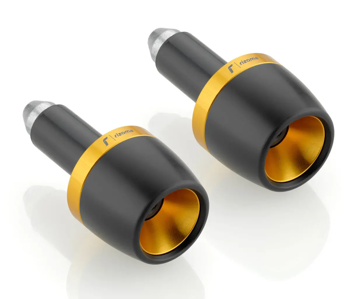 Rizoma Series 532 Conical Bar Ends Gold 1