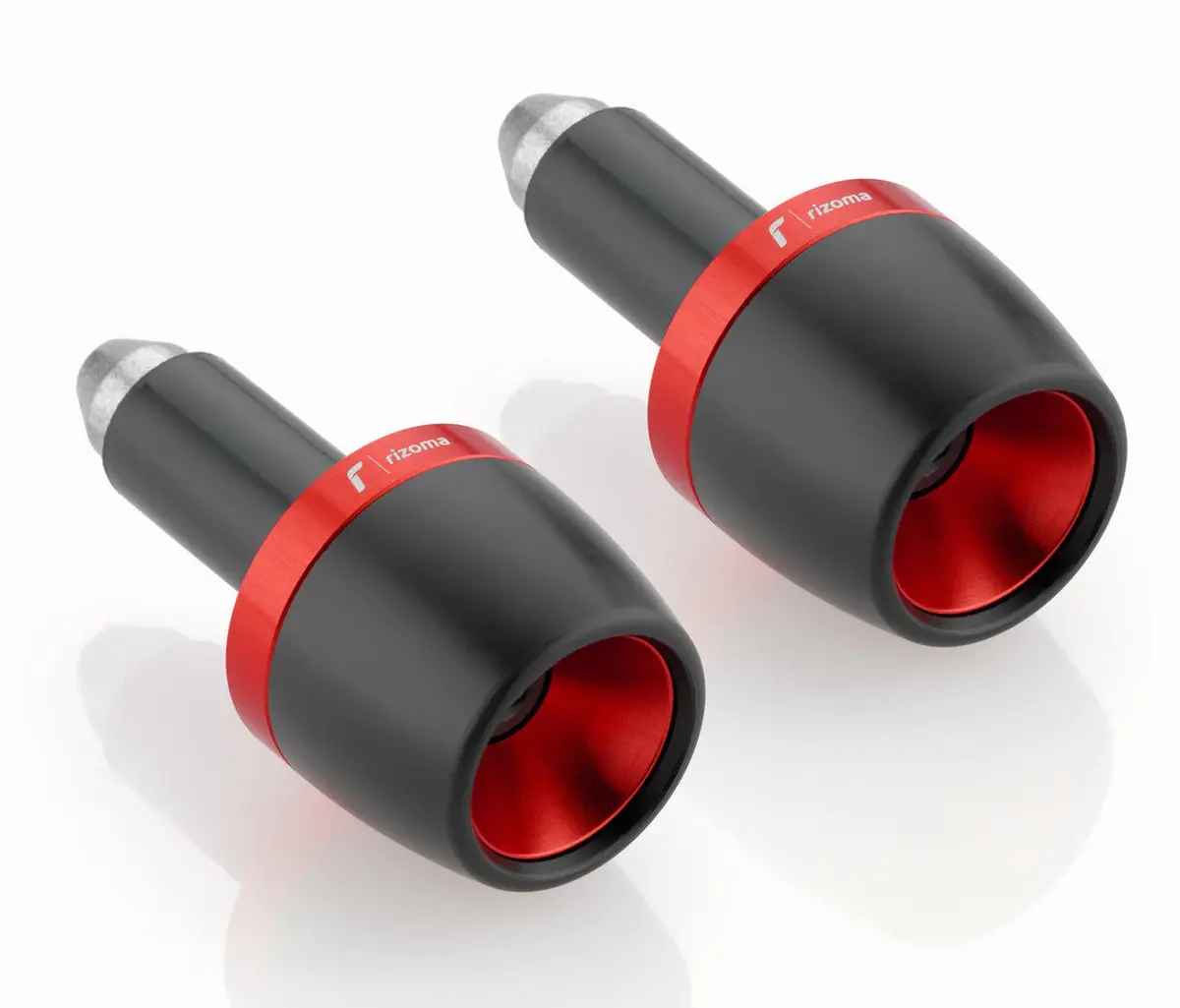 Rizoma Series 532 Conical Bar Ends Red 1