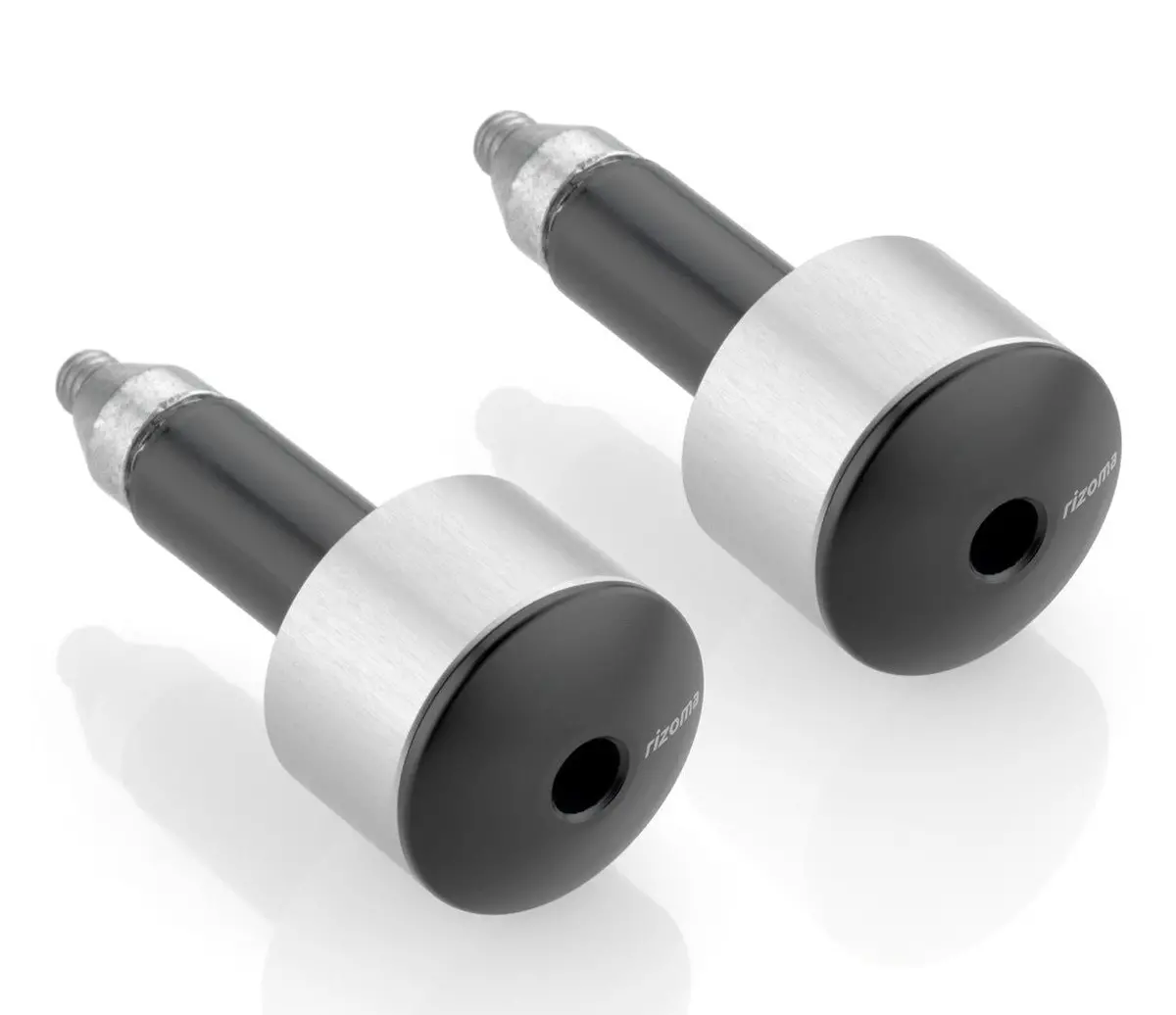 Rizoma Series 533 Bar Ends Silver 1