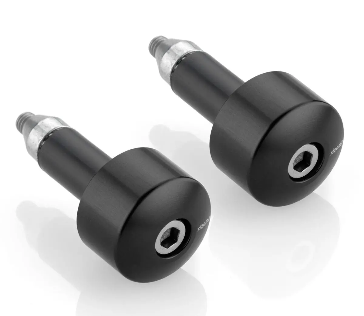 Rizoma Series 534 Bar Ends Black For 22Mm Handlebars 1