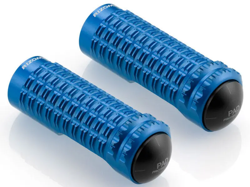 Rizoma B-Pro Rider/Passenger Footpegs Blue For Bmw/Harley-Davidson/Honda/Kawasaki/Ktm/Suzuki/Triumph/Yamaha 1
