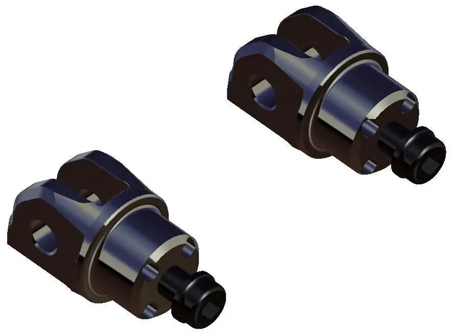 Rizoma Touring Rider Footpeg Adaptors Black For Honda Cb 650 F 15-20 1