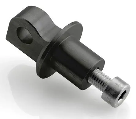 Rizoma Pro/B-Pro/Street Rider Footpeg Adaptors Black For Suzuki Gsx-R 600/Gsx-R 750/Gsx-R1000/Gsx-S 1000/Gsr 750/Gsx-S 750 1