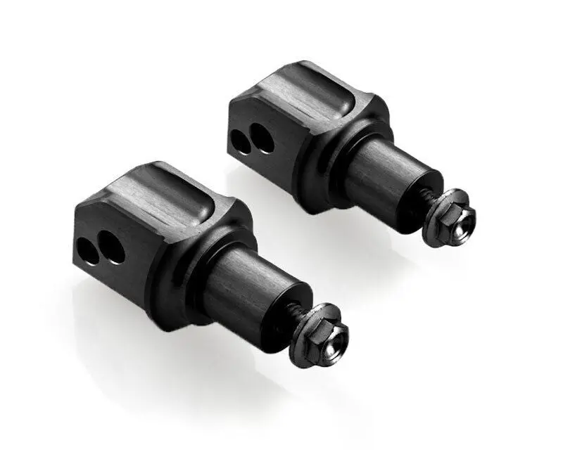 Rizoma Peg Adaptors For Passenger Footpegs Black For Harley-Davidson Breakout/Fat Bob/Fat Boy/Low Rider 18-20 1