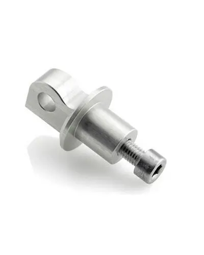 Rizoma Pro/B-Pro/Street Passenger Footpeg Adaptors Silver For Most Kawasaki Models 1
