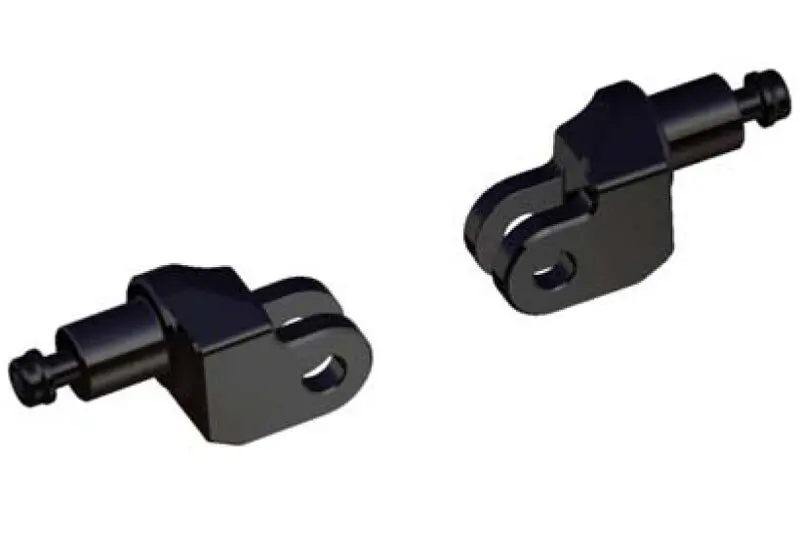Rizoma Pro/B-Pro/Street Rider Footpeg Adaptors Black For Triumph Bonneville T100/Scrambler 900 1